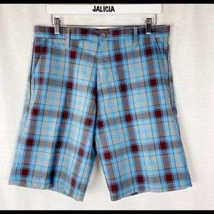 Burnside Mens Turquoise Shorts